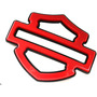 Emblema Harley Davidson Para Tanque Gasolina Negro
