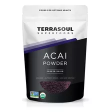 Acai Orgánico Açai En Polvo 113gr 4oz Terrasoul