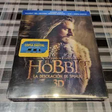 El Hobbit - La Desolación De Smaug - 3d Blu- Ray Combo Nuevo