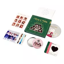Cd: Primer Álbum Reempaquetado De Twice - Merry & Happy [mer