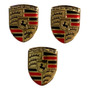 Emblema Porsche Metlico