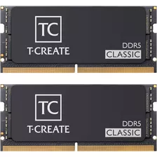 Memorias Ram Teamgroup T-create, 64gb, Ddr5 5200mhz, Sodimm