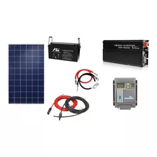 Kit Solar 300w- Nevera Tv Radio Carga-celular Licuadora