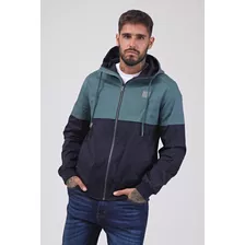 Campera Rompeviento Bravo Liviana Bicolor S Al Xxl