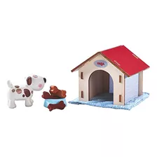 Haba Little Friends - Perro Afortunado Con Caseta De Perro Y