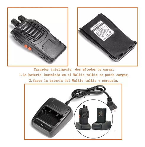 Radios Baofeng Walkie Talkies Bf-888s Kit 2 Pc Manos Libres Foto 6