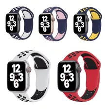 Pulseira Esportiva Respirável Várias Cores Para Smartwatch