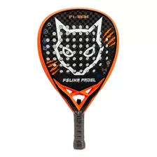 Paleta De Padel Felina F1 Max Naranja Diamante Carbono 