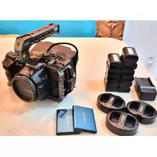 Câmera Blackmagic Pocket 6k Kit Completo