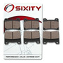 Sixity Parte Posterior Del Frente De Cermica Pastillas De F Cadillac Sixty Special