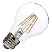 Lâmpada Bulbo Filamento Led 4w Bivolt E27 Quente 2400k Cor Da Luz Branco Quente 110v/220v