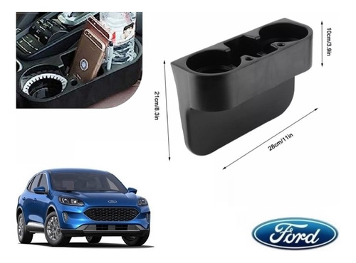 Porta Vasos Con Porta Celular Ford Escape 2020 A 2024 Foto 3