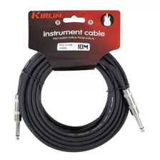 Cable Kirlin Para Instrumentos De 10m (plug - Plug 6.3mm)