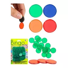 Fichas Magnéticas Para Bingo Juego De Mesa Paquete 100 Unds 