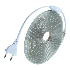 2m Fita De Led Chata Branco Quente + 1conector 127v