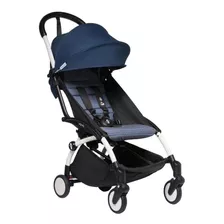 Carriola De Paseo Babyzen Yoyo² +6 Bundle 2020 Air France Blue Con Chasis Color Blanco