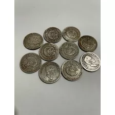 Lote De Monedas De 20 Centavos X 10