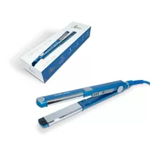 Plancha Para Cabello Profesional Alizz Curling Rizos O Lisos Color Azul