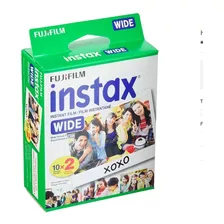 Rollo Fujifilm Camara Instax Wide Pack X20 Fotos