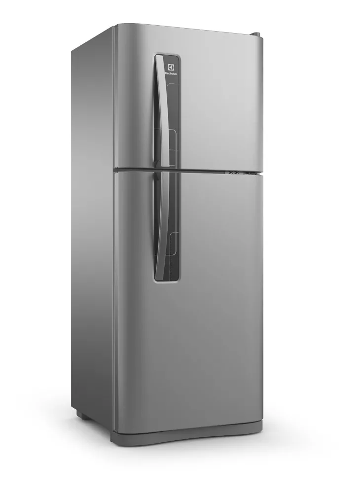 Heladera No Frost Electrolux Dfn3000 Plata Con Freezer 260l 220v