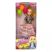 Boneca Abbie Party Balloon Zb1116 Modelo 3 - Art Brink