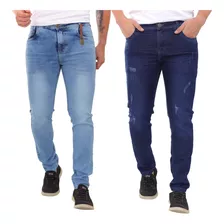 Kit 2 Calças Jeans Masculina Com Elastano Koenig