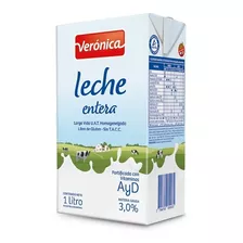 Combo Leche Veronica + 12 Sobrecitos De Azúcar X 6.25 Grs