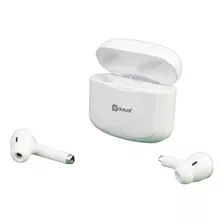 Fone Tws Sem Fio Bluetooth Esportivo Para Treino Corrida Cor Branco