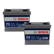 Kit 2 Bateria Estacionaria Bosch P5 380 28ah Nobreak Alarme