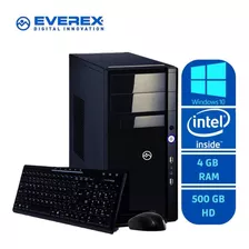 Computador Intel Dual Core, 4gb, 500gb Hd E Windows 10 + Kit