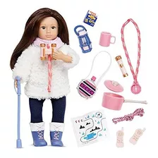 Lori Dolls - Juego De Senderismo De Farah - Mini Muñeca Y Ac