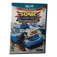 Nintendo Wii U Sonic All-stars Racing Transformed Lacrado
