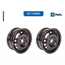 Rines Acero 15x6 Chevrolet Aveo 2012 A 2017 (2 Pzs) Gm Parts