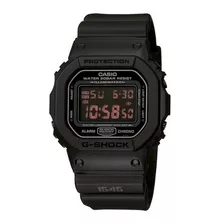 Relógio Casio G-shock Masculino Dw-5600ms-1dr Cor Da Correia Preto