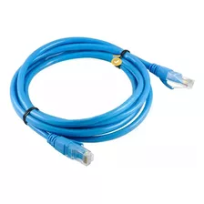 Cable De Red Utp Powest Patch Cord Azul Cat6 7pies