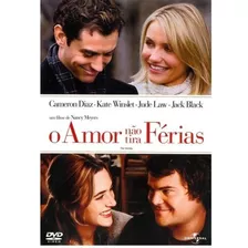 Dvd O Amor Não Tira Férias - Cameron Diaz - Lacrado Original