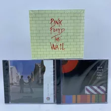 3 Cds Pink Floyd - The Wall - Wish You Werw Here - Final Cut