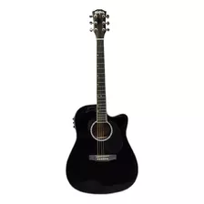 Guitarra Electroacustica Washburn Wa47cebk Musicapilar