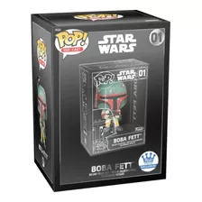 Funko Pop Star Wars Boba Fett Die-cast 01 Exclusive