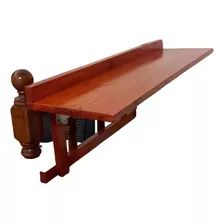 Mesa Barra Balcón De Madera Plegable Laqueado. Ref. 