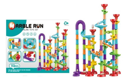 Marble Run Laberinto Bolitas 113 Piezas 2338956 Shine