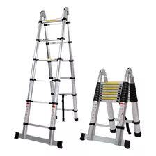 Escalera Telescópica Multipropó Tijera Plegable Portátil 3.8