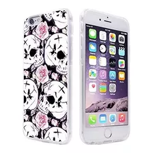 Estuche De Calavera Para iPhone 6s Plus, Gifun Antideslizant