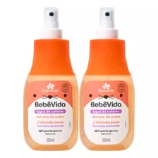 2un Agua De Colonia Bebe Vida Extrato De Aveia 200ml Davene