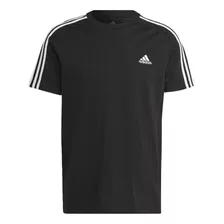 Playera Essentials 3 Franjas Tejido Jersey Ic9334 adidas