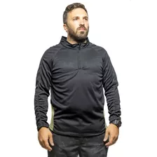 Remera Termica Con Cierre Seawolf Tactical Negro