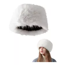 Gorro De Mujer, Piel Artificial De Zorro Y Conejo F