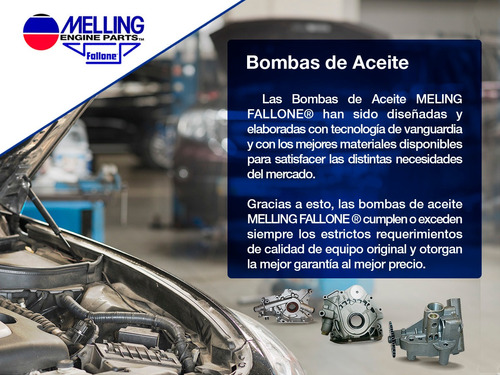 1 Bomba Aceite Renault 9 4 Cil 1.2l 88 Melling Fallone Foto 4