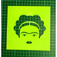 Stencils Frida Kalho-ananá-bigote-frases