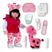 Boneca 100% Silicone Baby Alive Reborn Pode Dar Banho